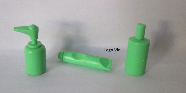 LEGO 6933 Scala Sprue - 3112 3117 MOC MD Green Sun Cream Toilets - A76