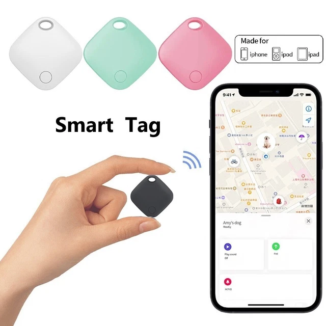 MINI LOCALIZZATORE ALLARME GPS traccia GPS Antilost in bianco lunga ...