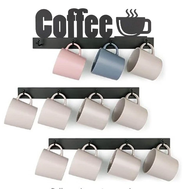 Porta tazza bar caffè display decorazione parete cucina per amanti del caffè