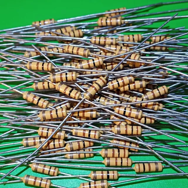 100 pcs Carbon film resistor Iskra 100 ohm 0,25W 5%
