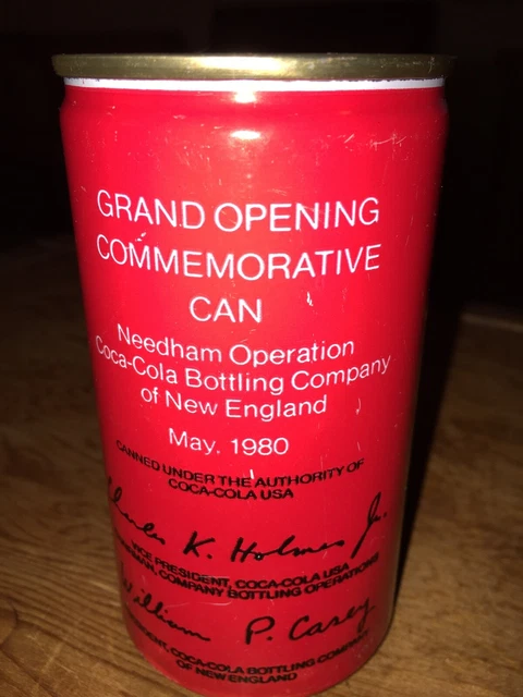 Coke Cola Commemorative Soda Can