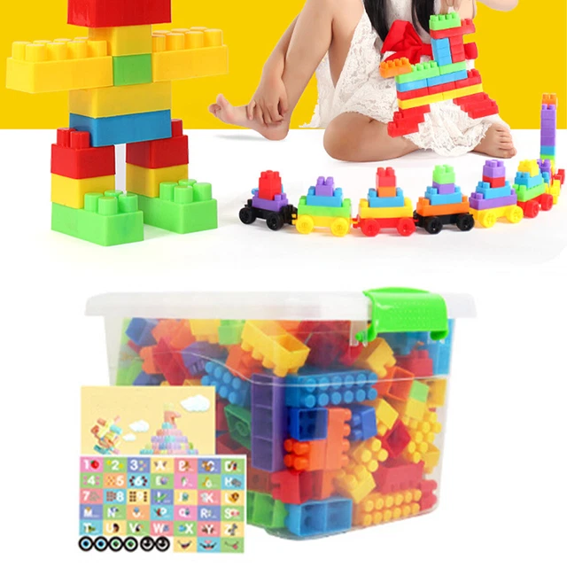 150 PIECES BUILDING Blocks Children Diy Creative Bricks Educational ...