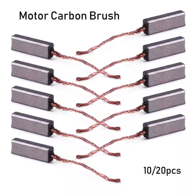 Generic Electric Motor Carbon Brushes Wire Leads Generator Brush Replacement