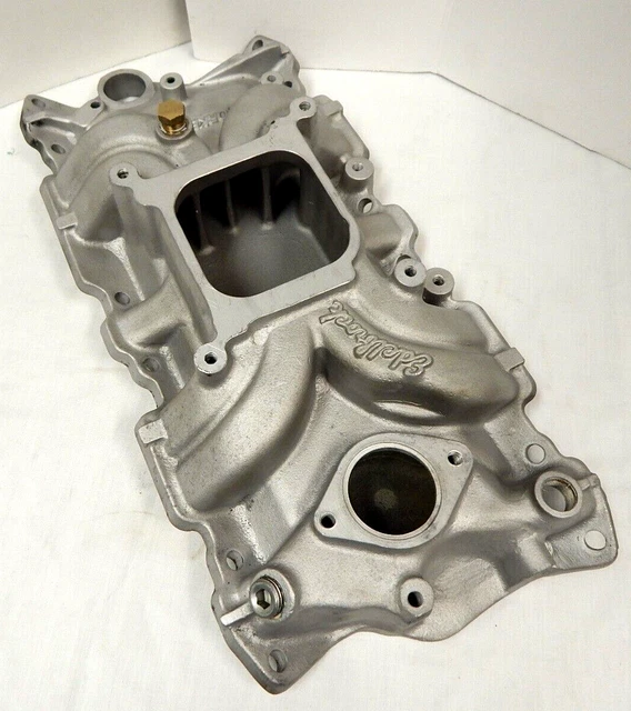 Edelbrock Torker II Aluminum Intake Manifold 5001 SBC Small Block Chevy
