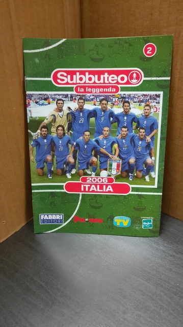 Squadra Subbuteo LW La Leggenda Italia 1968 nuova da