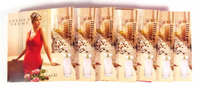 Ivanka Trump Eau de Parfum Spray Lot of 7 Carded Vials NEW