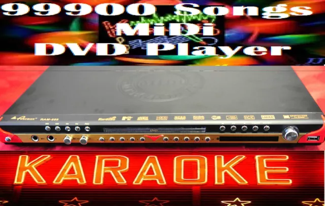 NEW ENGLISH TAGALOG 99000 karaoke Songs MiDi* DVD player multi