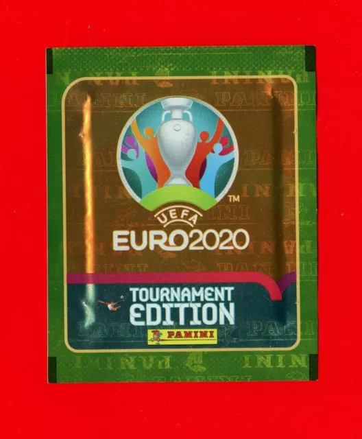 EURO 2020 TOURNAMENT VERDE Panini - BUSTINA Figurina-sticker SIGILLATA (B1)