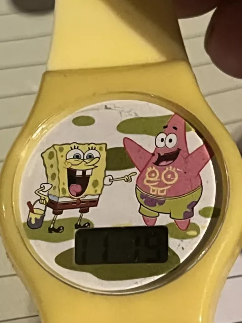 Spongebob wrist 2025 watch