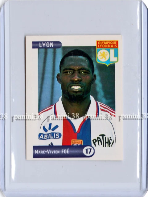 Sticker Panini Marc-Vivien Foé - French Foot 2001 - Neuf - Rare