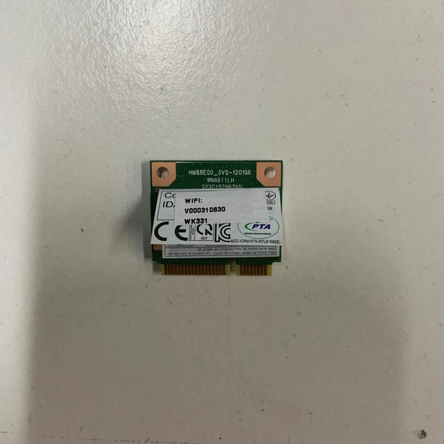 Half Mini PCIe Wireless WIFI WLAN Card 1200Mbps RTL8822CE BT5.0 802.11a