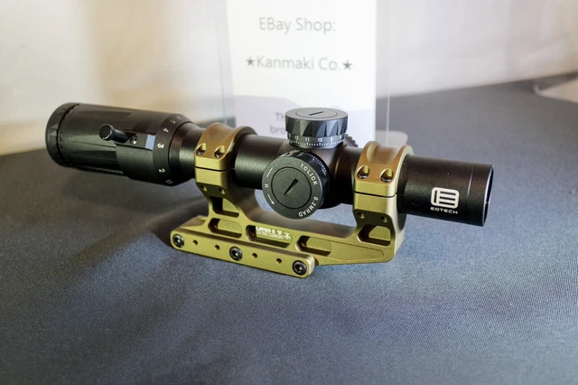 EOTech Vudu 1-6x24 SR-1 FFP Precision Rifle Scope With FDE Unity Fast LPVO Mount