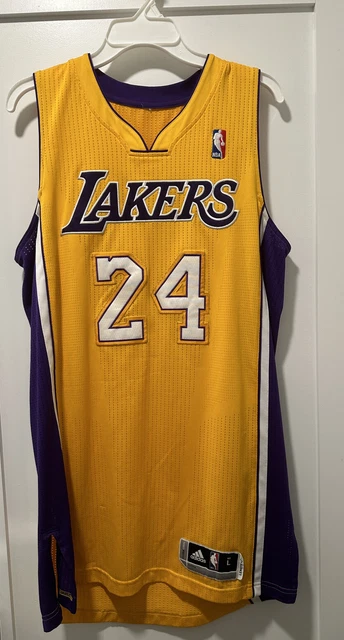 Kobe Bryant Adidas Los Angeles Lakers Purple Authentic Rev 30 Pro Cut Jersey