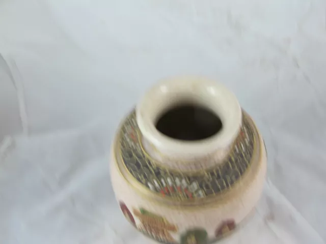 Small Japanese Satsuma Vase C1920'S 3