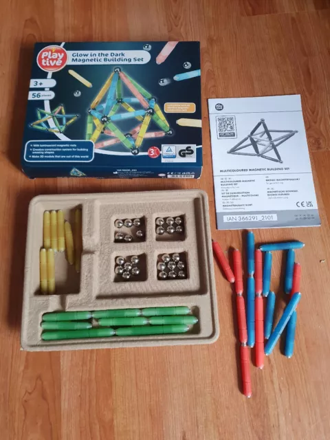 Playtive magnetic sales building kit
