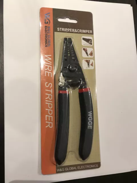 WGGE WG-013 Wire Stripper and Cutter 7''