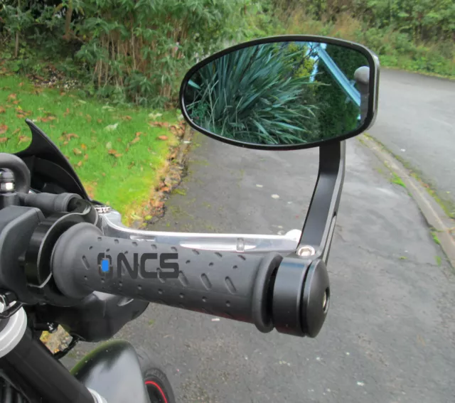 CNC ALUMINIUM BAR End Mirrors Suzuki SV650 genuine Genuine NCS