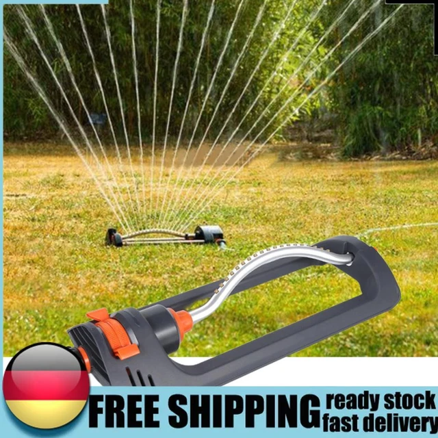 Irrigatore oscillante, irrigatore da giardino tandem rotante automatico