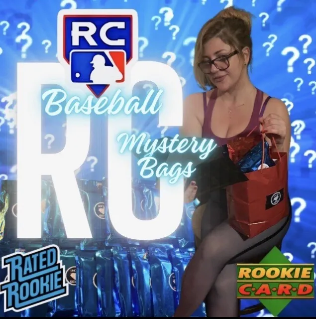 MLB Baseball⚾️ONLY RC) Rookies 50-Card Loaded Mystery Bag!🛍️