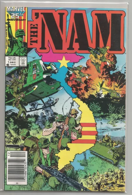 THE 'NAM # 1 * MICHAEL GOLDEN art * MARVEL COMICS * 1986