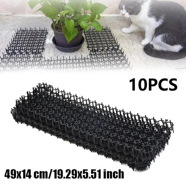 Chat Dissuasif Scat Tapis for Chats Pointe (Lot De 10) 49x14cm Chat Répulsif