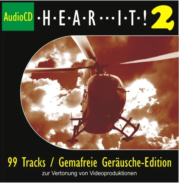 Cd Hear It 2 Geräusche Gemafrei Vertonung 99 Tracks 45 Min