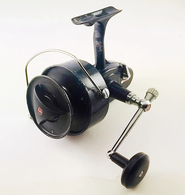 Moulinet Vintage Mitchell 208S – Bi-color Noir/gris – Fabriqué En France – Occasion