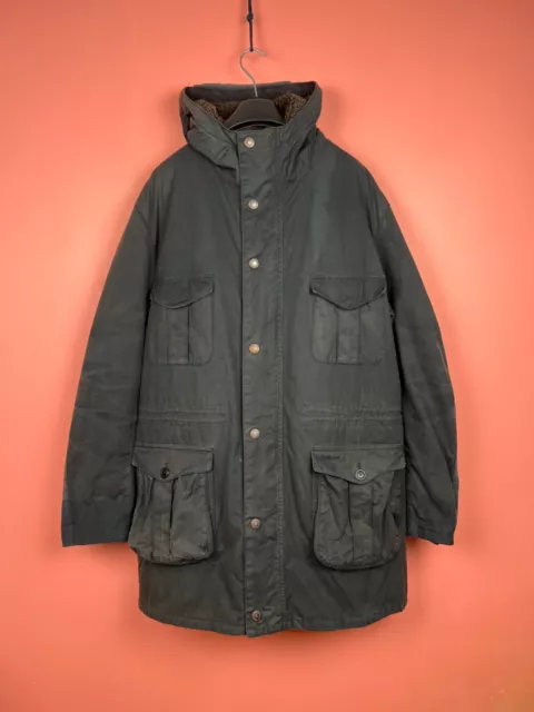 Barbour winter wax jacket oakum England streetwear