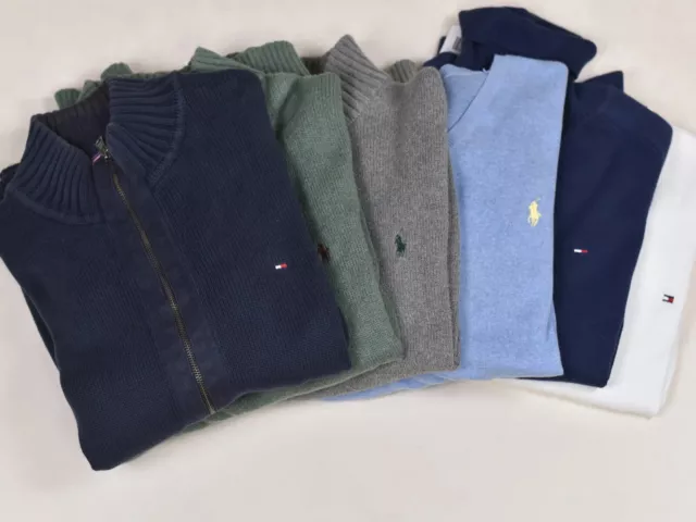 Box Stock Lotto 3 Kg maglioni Ralph Lauren e Tommy Hilfiger