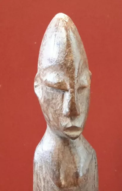 Lobi Burkina faso statuette africaine en bois H 17,1 cm petit manque pied droit 2