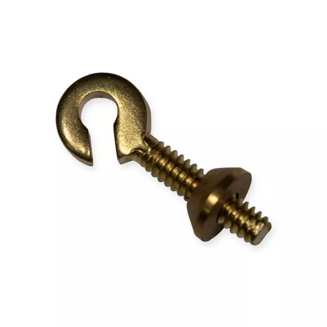 Clock Regulator Weight Hook Vienna Screw & Washer In Brass Spare Parts