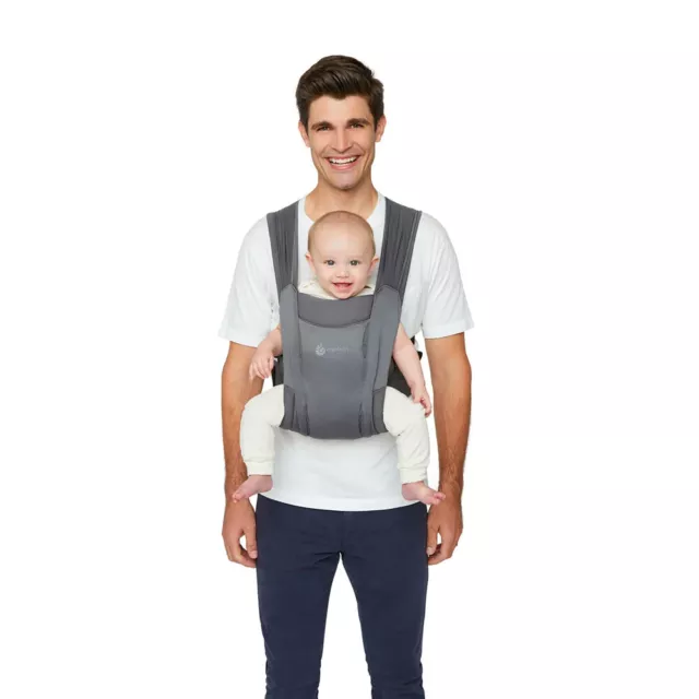 Ergobaby Embrace Soft Air Mesh Ergonomic Baby Carrier for Newborns from Birth,