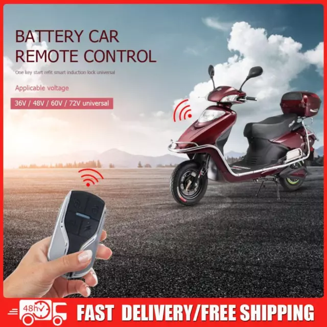 Remote Control Electric Scooter Alarm Security System Moped Antitheft Alarm