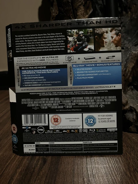 BOURNE LEGACY 4K ‼️Slipcover Only‼️ £10.79 - PicClick UK