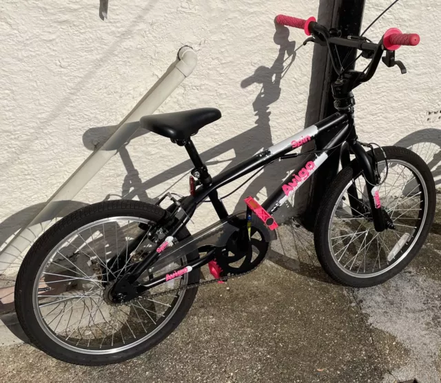 Pink Avigo Drift Kids BMX Bike 20" Wheels RARE 360°Gyro