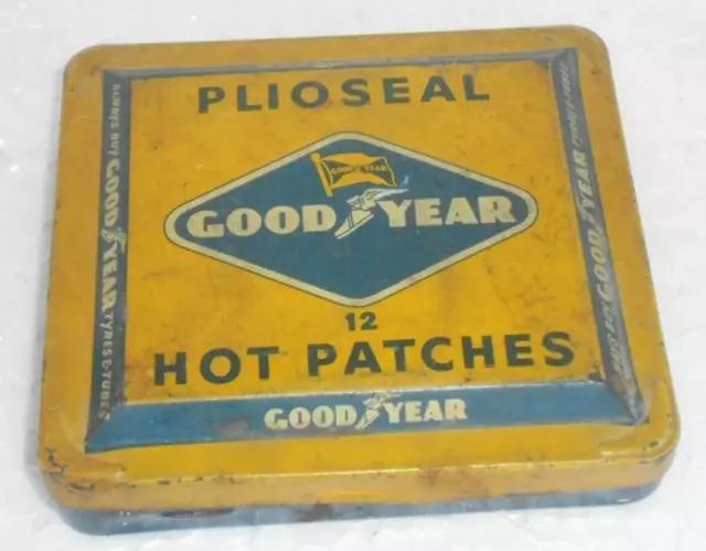 Vintage **GOODYEAR ** Plio Bond Super Glue Handy Tin Can