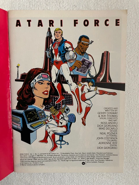 "Atari Force" vol 1 no 2 comic (DC) 1982 3