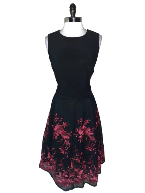 R & k originals sleeveless floral fit & flare dress cheap