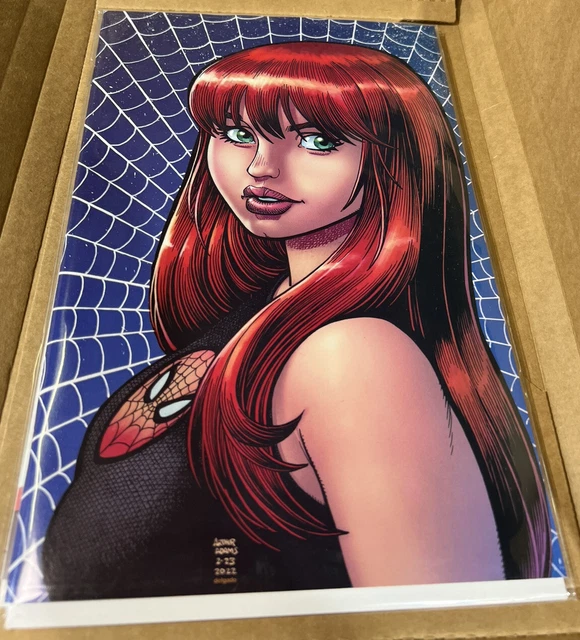Amazing Spider-Man 1 Arthur Adams Virgin Exclusive 2022 NM  MARY JANE