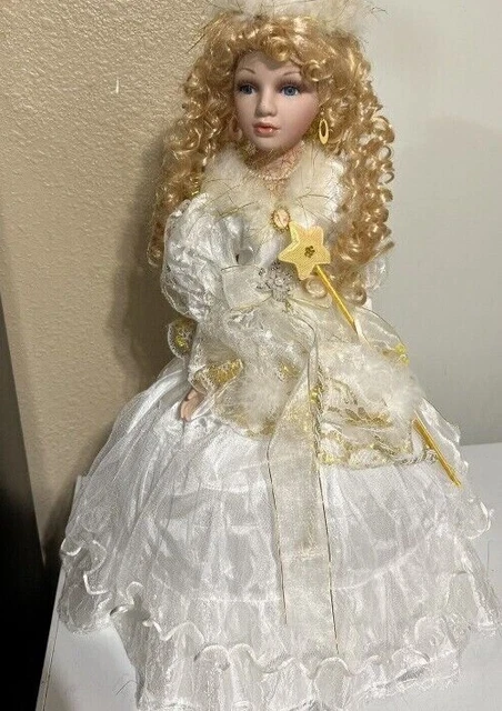 Heritage Signature Collection 2007 Porcelain Angel Doll Cadence#80051 New In Box