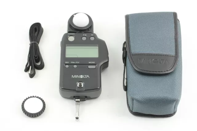 [Near MINT w/Case] Minolta Auto Meter IVF IV F Light Exposure Meter From JAPAN