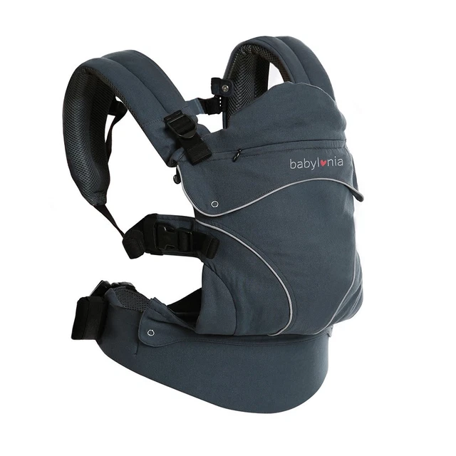 Babylonia Flexia Porte-Bébé De 3,5 Jusqu'À 20 KG Profond Gris