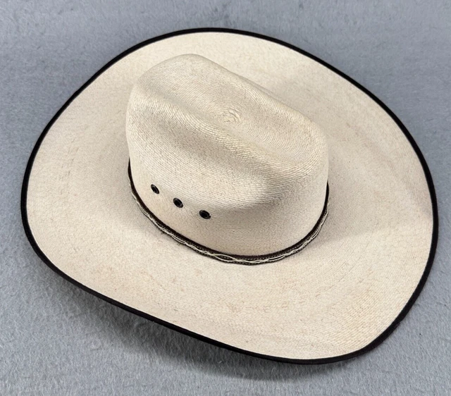 Atwood Men’s Cowboy Hereford Low Crown Hat Size 6 7/8 Excellent Used Condition
