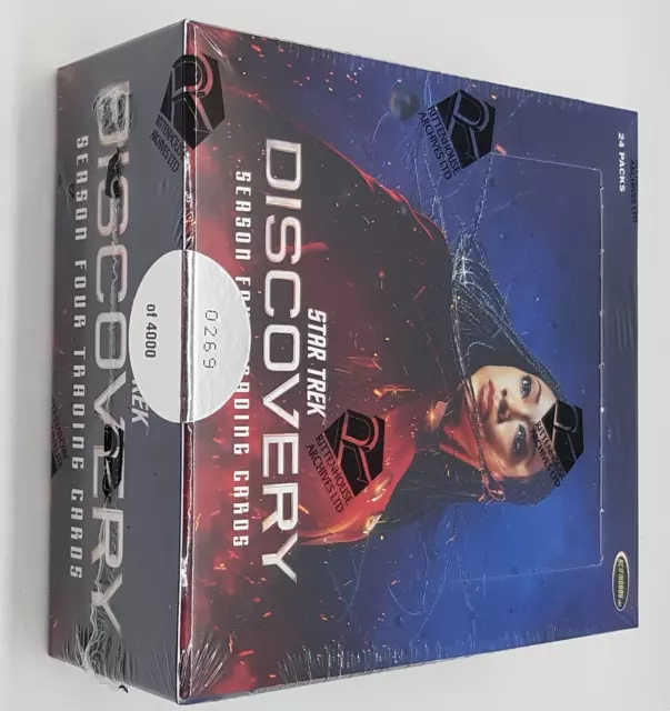 Star Trek Discovery Season Four Trading Cards Box (Rittenhouse 2023) Limité 2