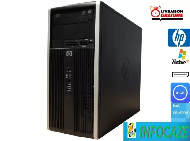 Hp Compaq  6200 Pro  Mt Pc Celeron 2.40Ghz/4Gb Ddr3/ 320Gb/Windows Xp Pro