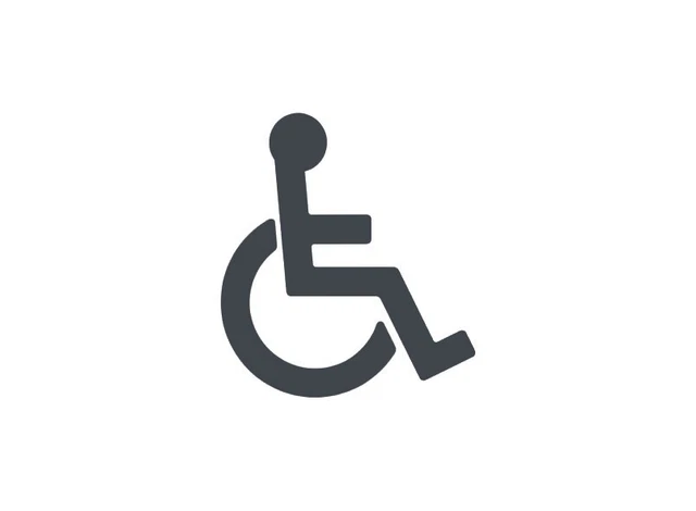 HEWI Simbolo WC, disabilitato, autoadesivo, vari colori