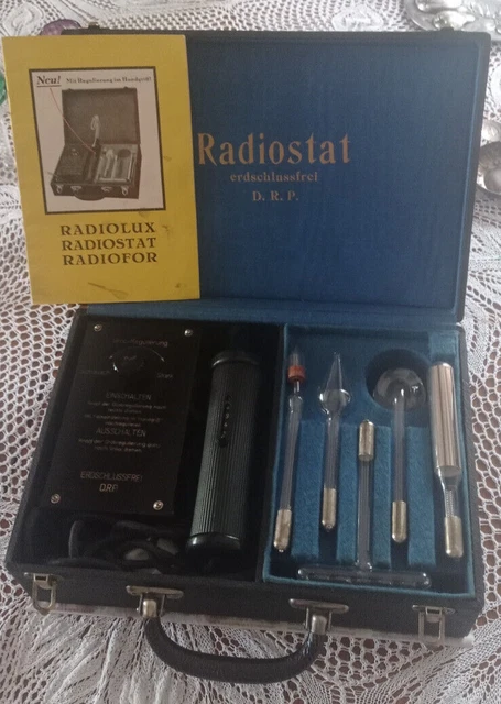 RADIOSTAT  High frequency apparatus  Heilpraktiker Naturheilkunde Lichttherapie