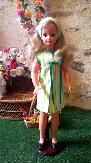 AVEC DÉFAUTS GRANDE Poupée mannequin Leslie Betsie de Bella Nancy Cathie blonde EUR 79,00 - FR
