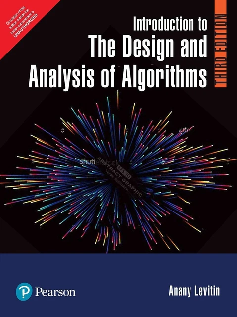 INTRODUCTION TO THE Design and Analysis of Algorithms, 3e by Levitin ...