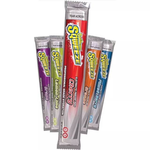 Sqwincher Sqweeze Pops Mixed Flavours - 10/Pack